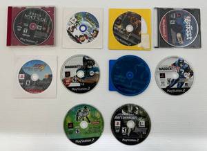 lot 44 image: 10 Vintage Playstation 2 Games Including Enter The Matrix And More
