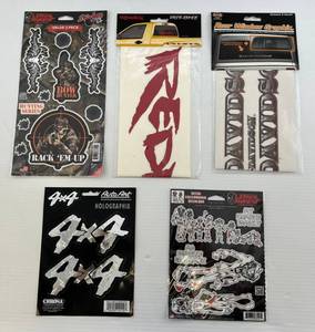 lot 56 image: Group Of Misc. Vehicle Decals NIB