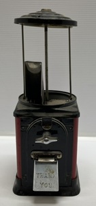 lot 57 image: Vintage Victor Vending One Cent Topper (Missing Glass) Mech. Works