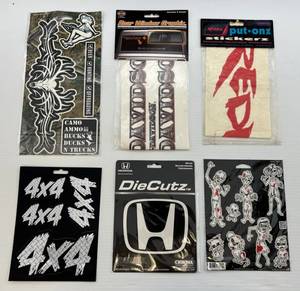 lot 59 image: Group Of Misc. Vehicle Decals NIB