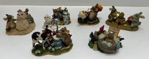 lot 68 image: Group OF Misc. Charming Tails Figurines