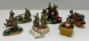 lot 71 image: Group OF Misc. Charming Tails Figurines