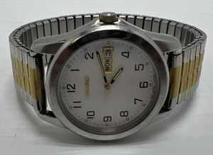 lot 81 image: Vintage Seiko Gold And Silver Mens Watch