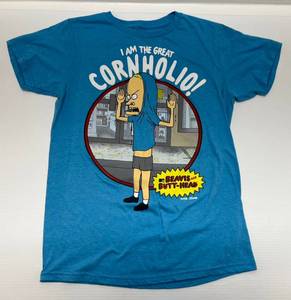 lot 99 image: Beavis And Butt-Head  Im The Great Cornholio T-Shirt Size SM