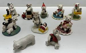 lot 101 image: Group Of Misc. Coca-Cola Figurines