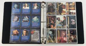 lot 163 image: 1995 Fleer  Casper Trading Cards In Album (Roughly 119 Total & 8 Pogs)