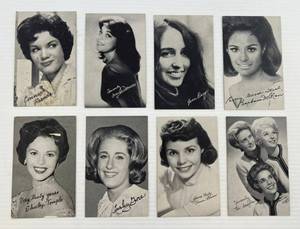 lot 173 image: Vintage Penny Arcade (Female Singers Actresses) Collector Cards