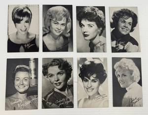 lot 174 image: Vintage Penny Arcade (Female Singers Actresses) Collector Cards