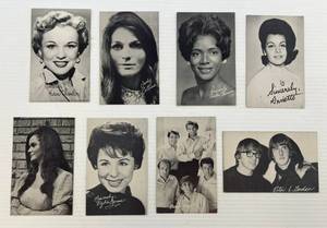lot 175 image: Vintage Penny Arcade (SingersAtresses And More) Collector Cards