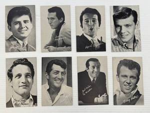 lot 176 image: Vintage Penny Arcade (Male ActorsSingers) Collector Cards