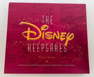 lot 180 image: The Disney Keepsakes By, Robert Tieman - With Removable Memorabillia