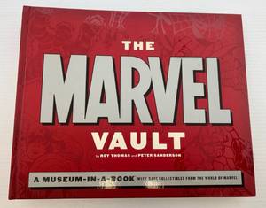 lot 190 image: 2007 The Marvel Vault By Roy Thomas And Peter Sanderson A Museum-In-A-Book