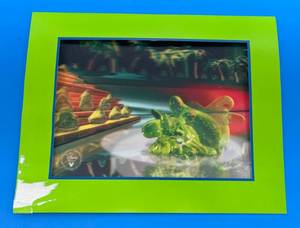 lot 191 image: Disney Exclusive Commemorative Lenticular Lithograph Flubber  (Print Sleeve Has Damage)