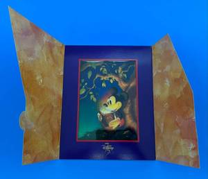 lot 192 image: Disney 75 Years Love & Laughter Mickey Mouse Art Backlit Image