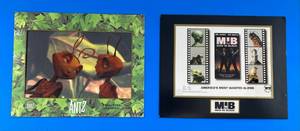 lot 194 image: 1998-99 Dreamworks Antz Exclusive Edition Cybercene Cel & 1997 Men In Black Limited Edition Litho-Cel