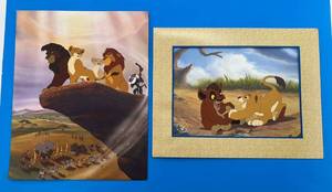 lot 202 image: Disney Exclusive Commemorative Lithograph The Lion King With Protective Sleeve