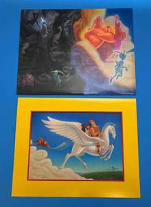 lot 208 image: Disney Exclusive Commemorative Lithograph Hercules With Protective Sleeve