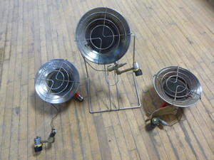 3 Mr. Heater Sunflower Heaters