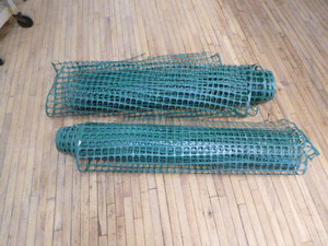 2 Rolls of Green Fencing