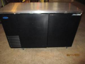 2-Door Refrigerator with stainless steel top