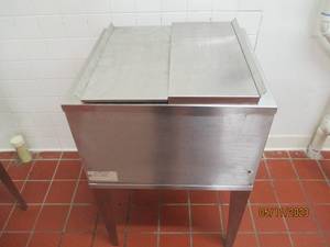 Stainless Steel top loading Ice Bin