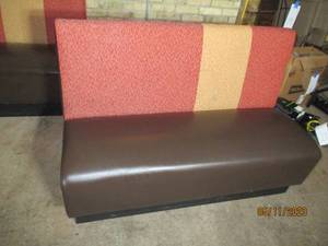 high back booth bench seat.