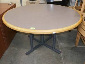 lot 56 image: Nice condition 54 inch round table