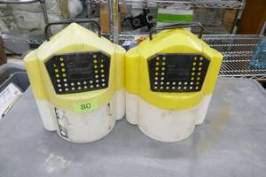 lot 80 image: 2 Minnow buckets