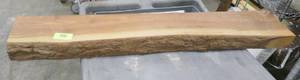 lot 96 image: Nice chunk of Walnut wood 41 inches long x 6 wide