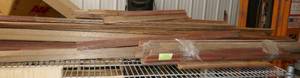 lot 113 image: Bunch of barn wood trim pieces