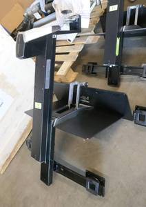 lot 129 image: Ergotron SitStand elevating stand with Double monitor mount