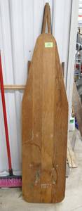 lot 140 image: Very nice condition vintage wooden ironing board