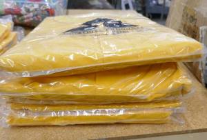 lot 170 image: 3 Adult 4XL Rain Suit - Coat pants hat - Yellow