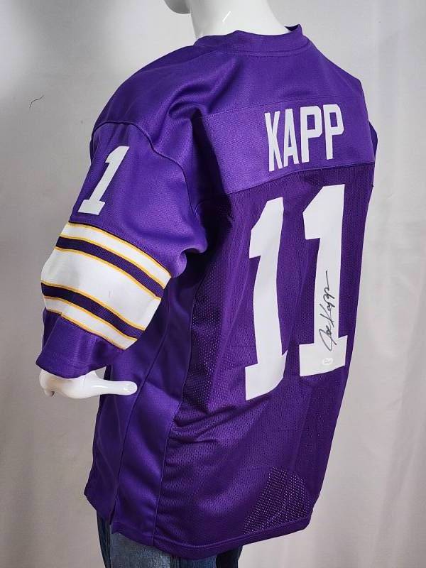 Minnesota Vikings QB Great Joe Kapp Autographed Jersey with COA, 30  Years of Sports Collectables & Memorabilia Part II