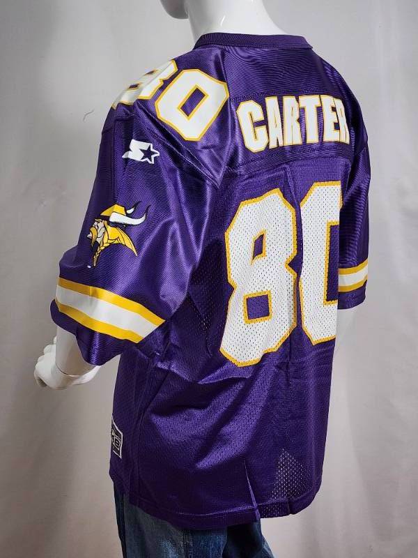 Minnesota Vikings HOFer Great Cris Carter Jersey #80 Adult Size L-XL, 30  Years of Sports Collectables & Memorabilia Part II