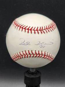 lot 21 image: Former New York Yankees Player Robinson Cano Autographed Baseball No COA