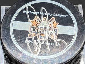 lot 172 image: NHL Washington Capitals Great Alex Ovechkin Autographed Hockey Puck with COA