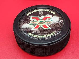 lot 171 image: (9) Assorted Commemorative Hockey Pucks