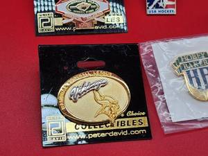 lot 230 image: Large Assortment of Collectable Sports Pins
