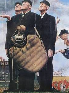 lot 75 image: Nicely framed Popular Baseball Picture