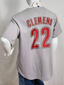lot 23 image: Official Licensed Houston Astros Roger Clemens #22 Jersey