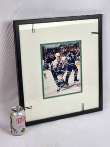 lot 173 image: Anaheim Mighty Ducks Great  Stu Grimson Framed Photo