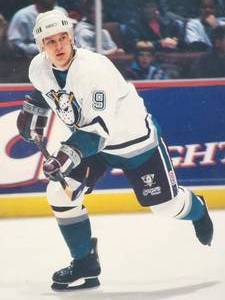 lot 176 image: Anaheim Mighty Ducks Great  Paul Kariya Framed Photo
