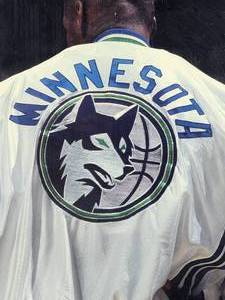 lot 140 image: NBA Minnesota Timberwolves Tony Campbell Inaugural Season Picture