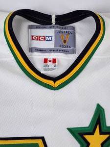 lot 124 image: NHL Official Licensed Vintage Minnesota North Stars Hockey Jersey Size Adult XL