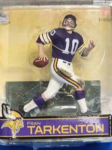 lot 130 image: McFarlane Legends Fran Tarkenton Action Figure