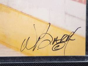 lot 125 image: Minnesota Wild Great Brent Burns Photo Taken by Professional Sports Photographer Walt Barry No COA