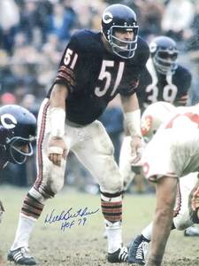 lot 193 image: Chicago Bears HOFer Great Dick Butkus Autographed Photo No COA