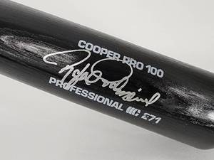lot 231 image: League Size Bat Autographed by Balitmore Orioles Rafael Palmeiro No Coa