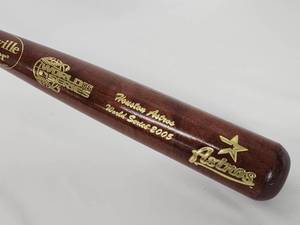 lot 252 image: League Size 2005 Houston Astros World Series Bat